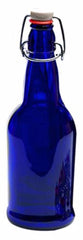 Home Brew Ohio Cobalt EZ Cap Kombucha Bottle 32oz Blue