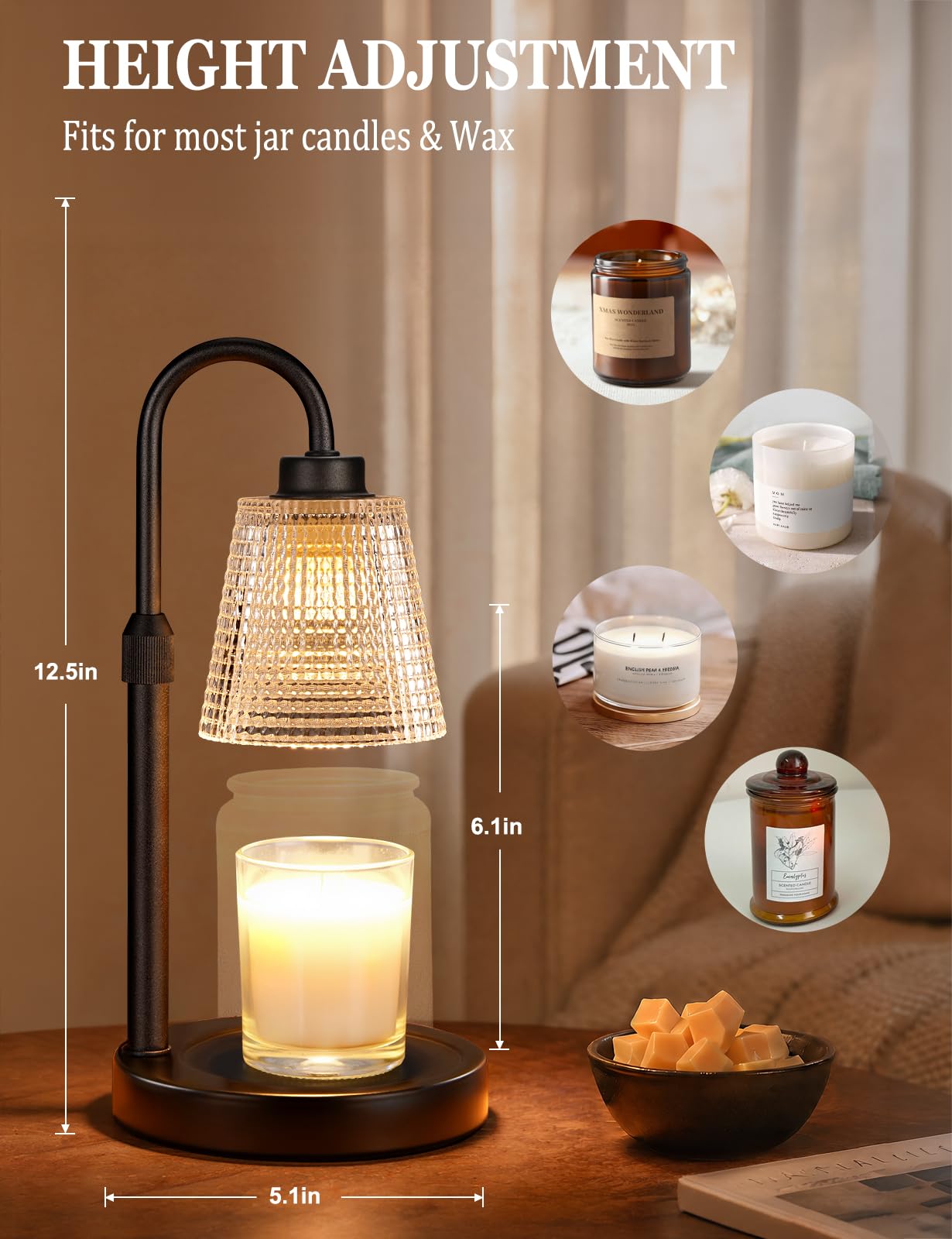 Gift idea candle warmer lamp for mom wife sister