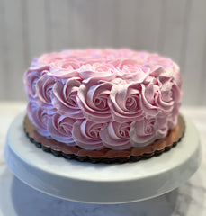 Fake wedding cake decorative piece by Dezicakes