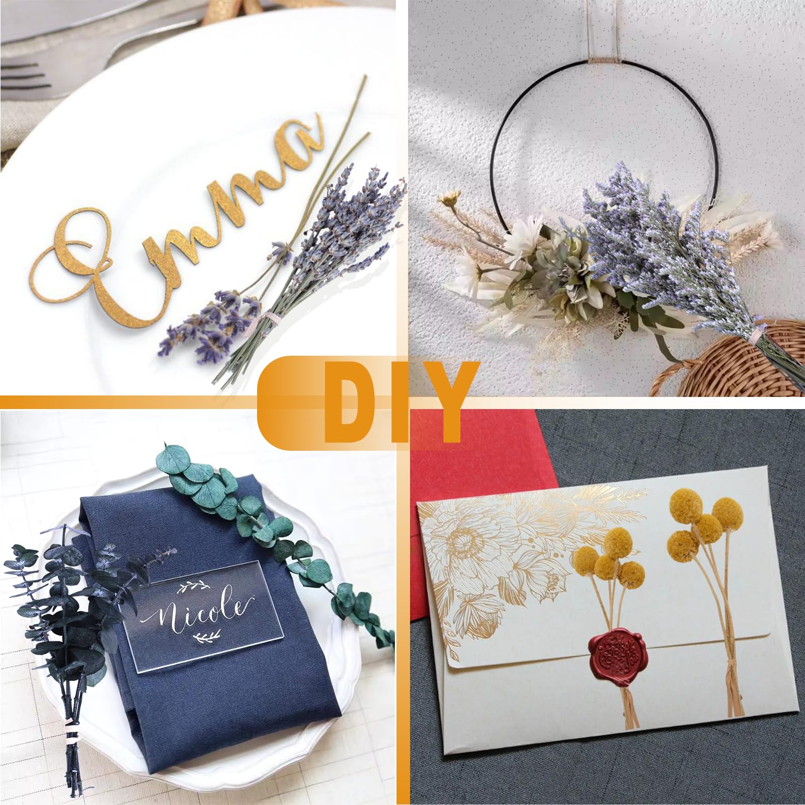 Home decor dried flowers for rustic styling