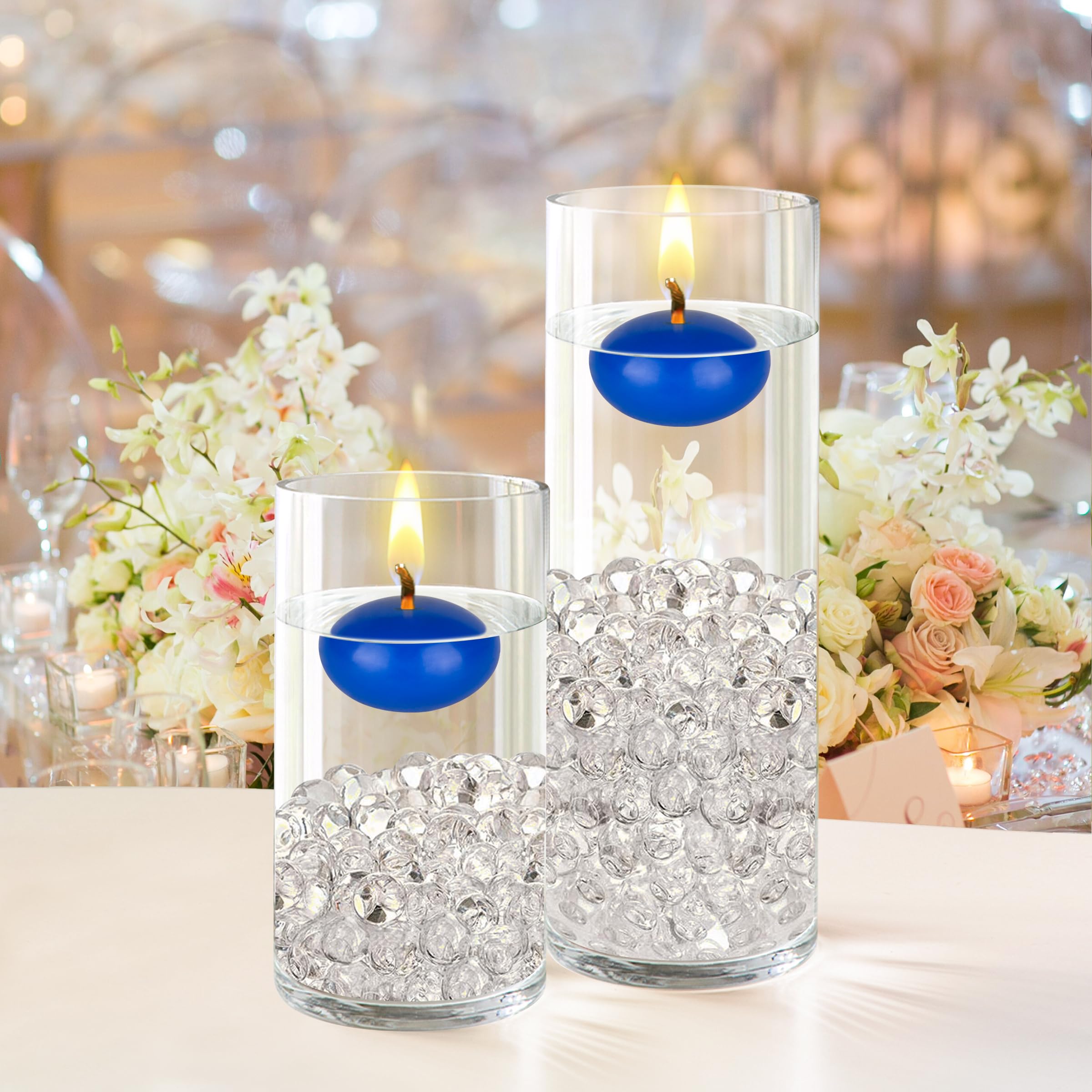Decorative candles for events and spa settings