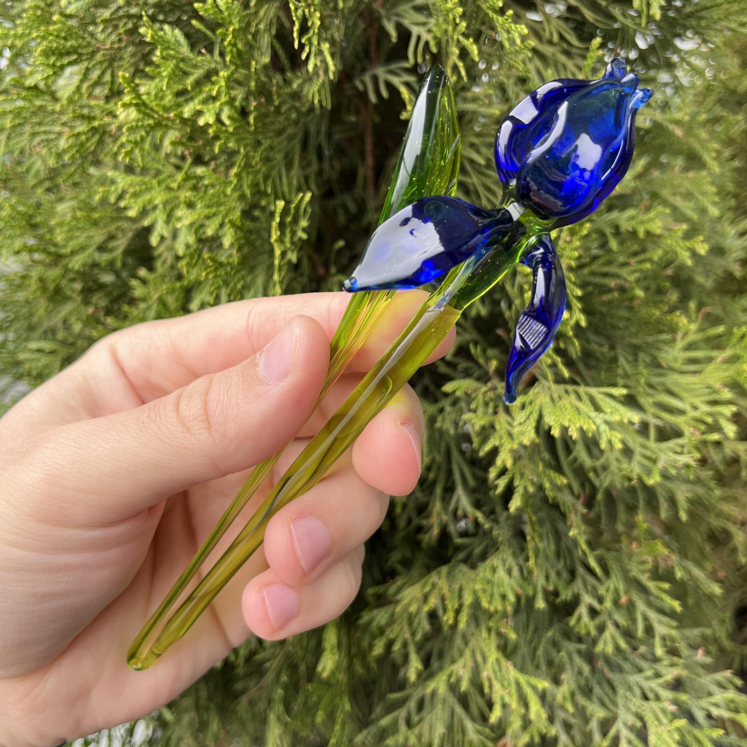 Gift ready iris figurine for women and home decor