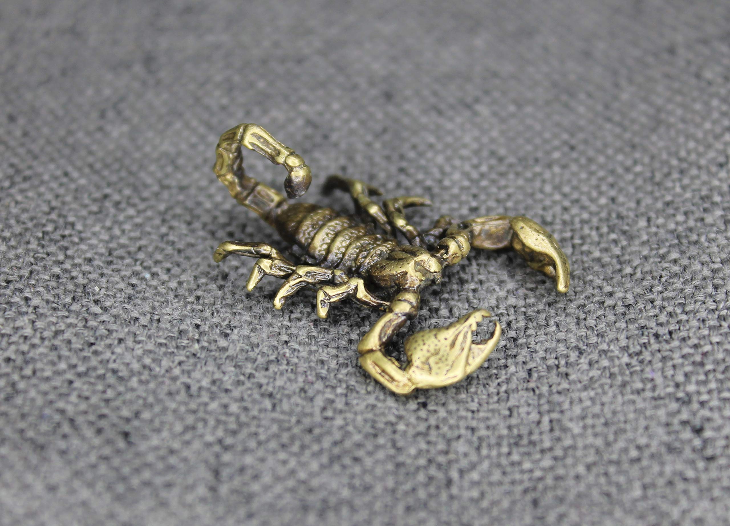 Home decoration brass scorpion