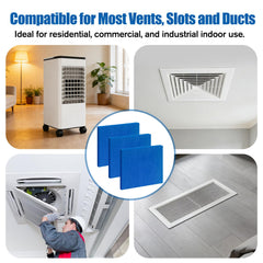 High air flow polyester fiber filter media 20x20x1