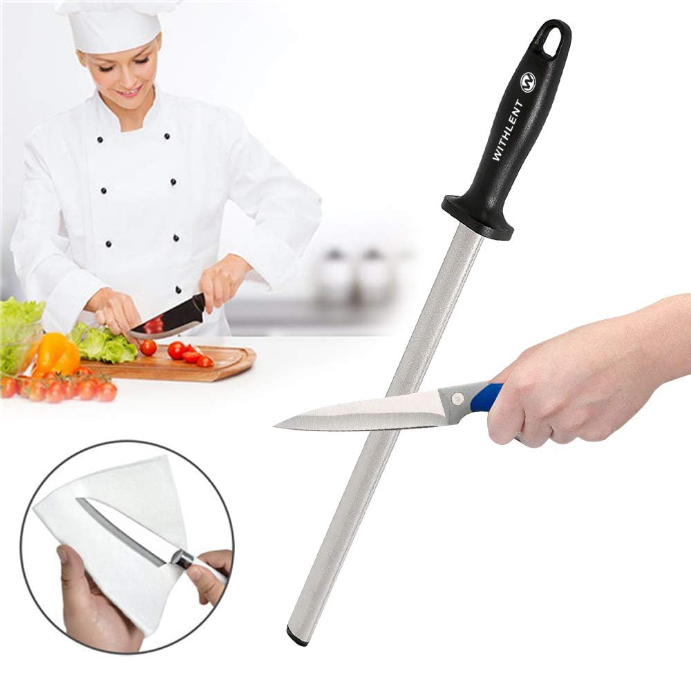 Home gourmet sharpening steel 12 inch