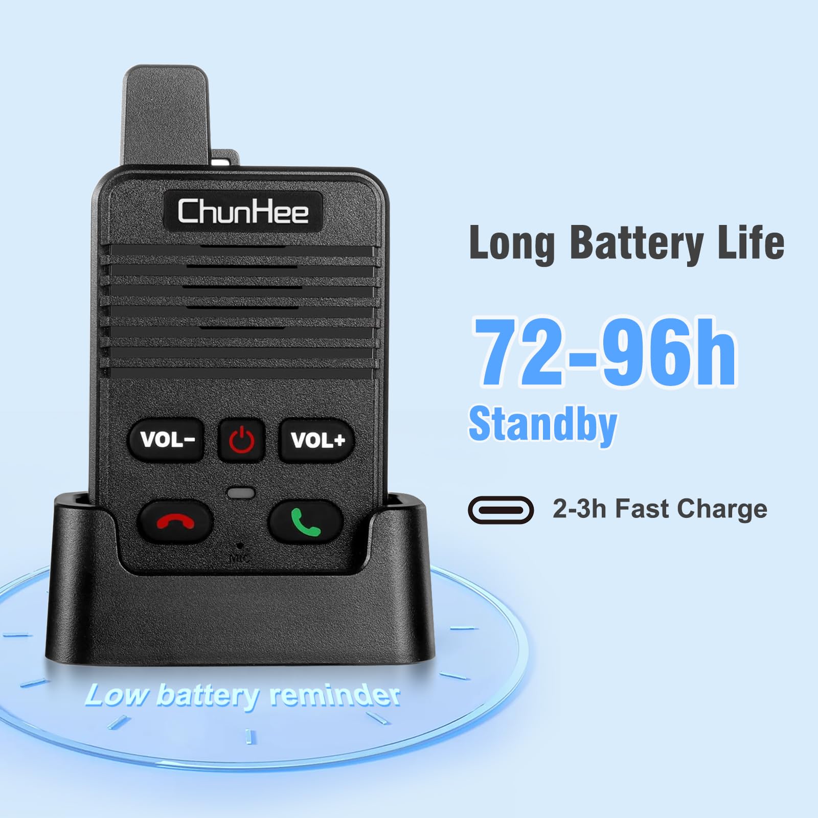 Clear calls in basements garages or attics with weak signal