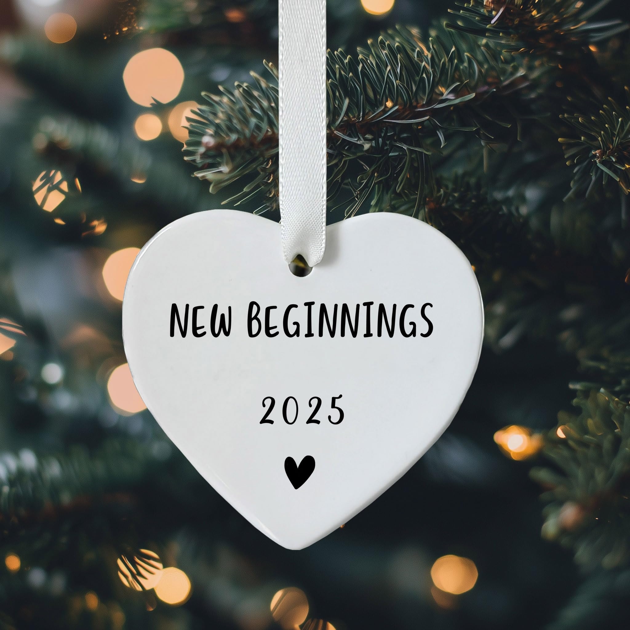 Home keepsake Beginnings 2025 Ornament with blue box