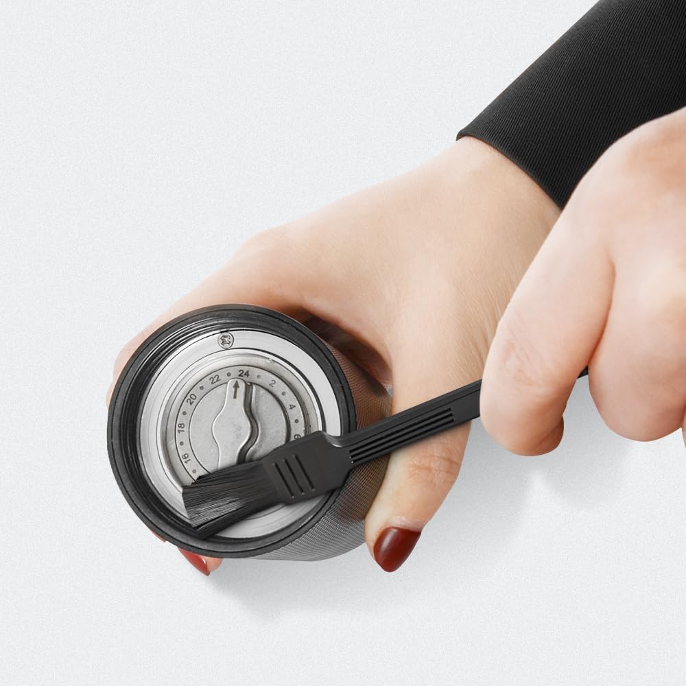 Multifunction cleaning brush for pasta makers spice grinders and more