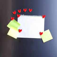 Heart magnets for home and office use