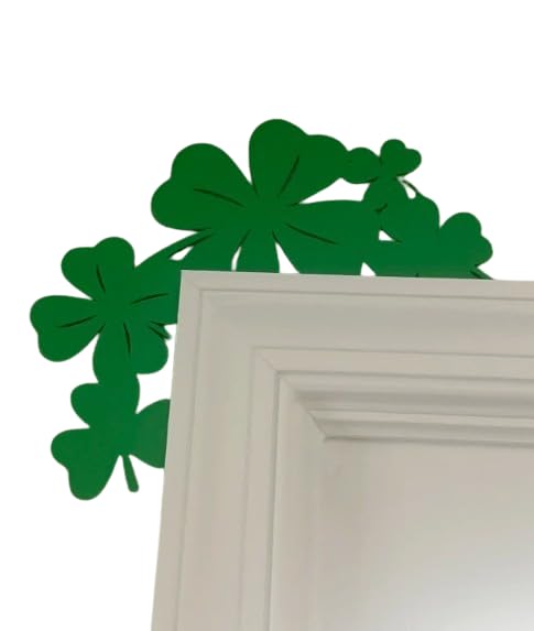 Shamrock door corner topper packaging for gifting