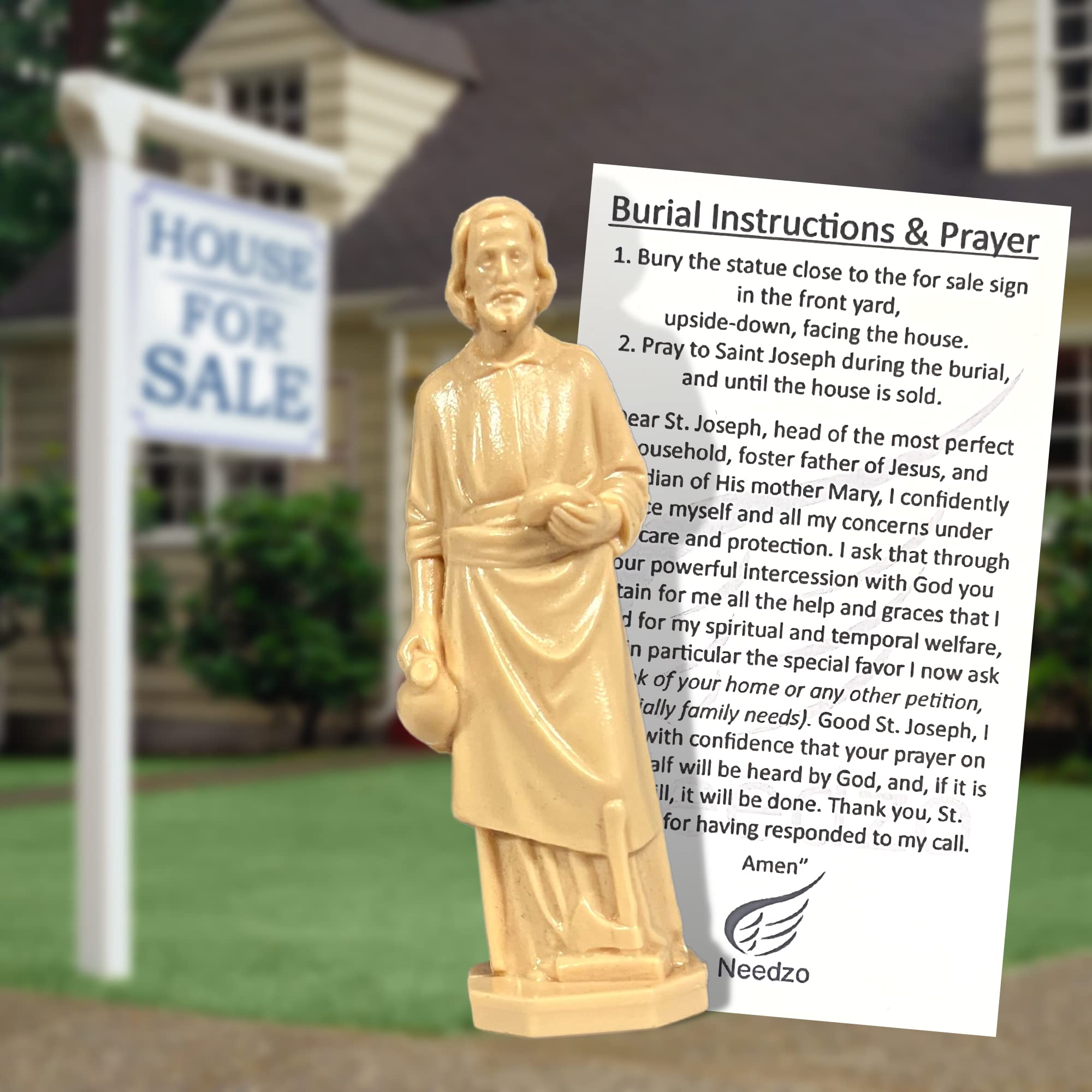 Catholic burial tradition statue image