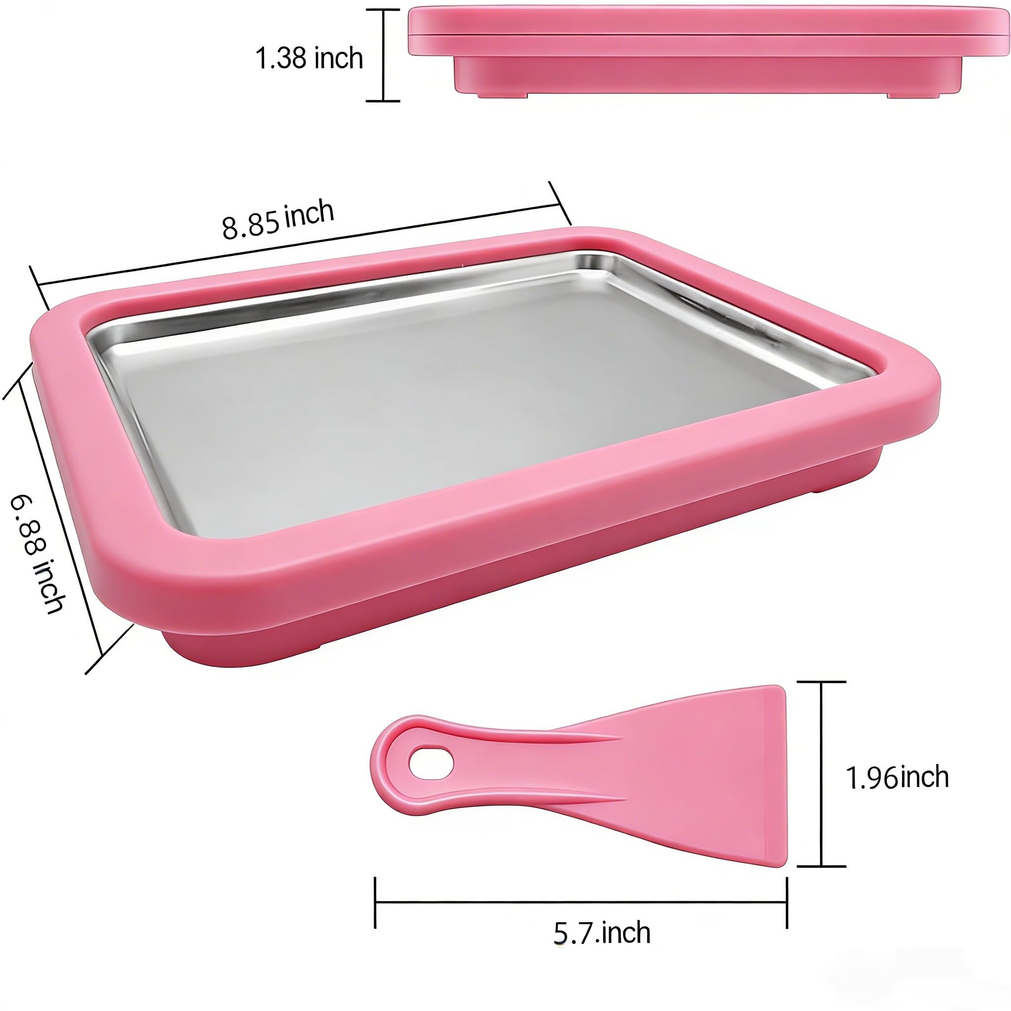 Compact kitchen storage design for rolled ice cream kit