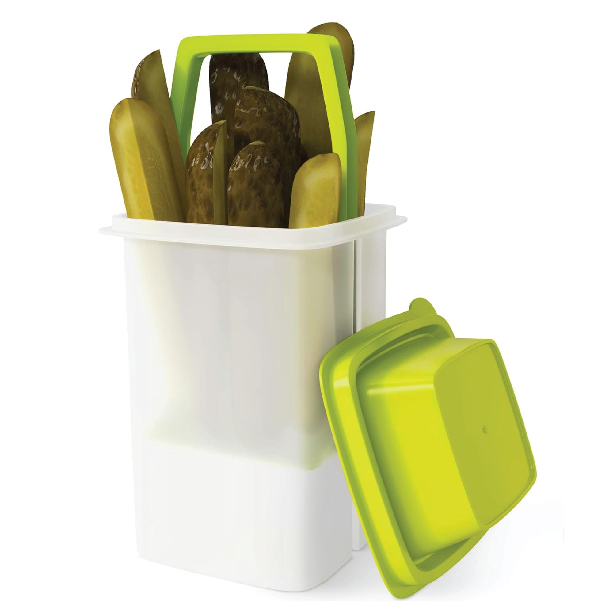 Lift-up strainer feature for draining