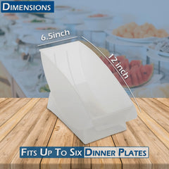 Home-X plate organizer cabinet for upright plates