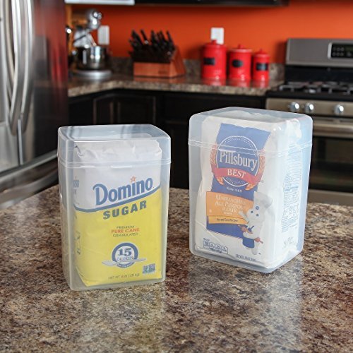 Home-X set of 2-1 flour keeper product image