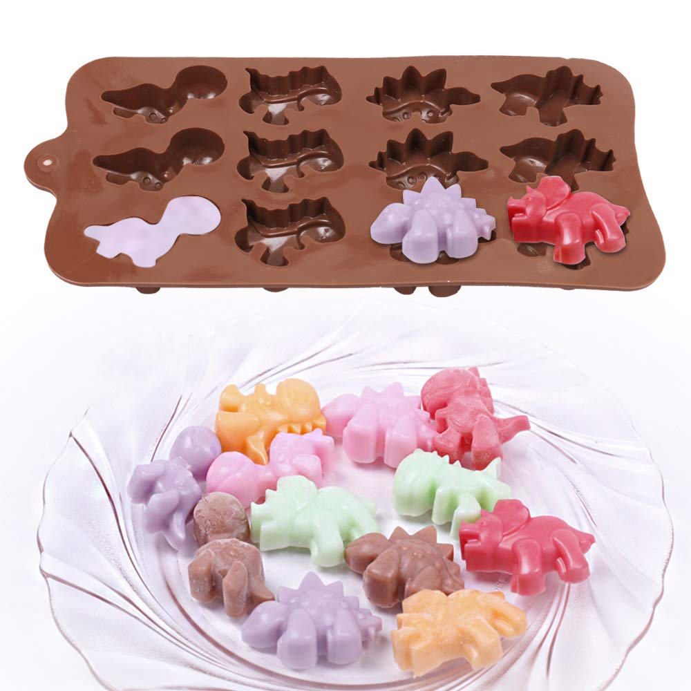 4 pack packaging for dinosaur chocolate mold