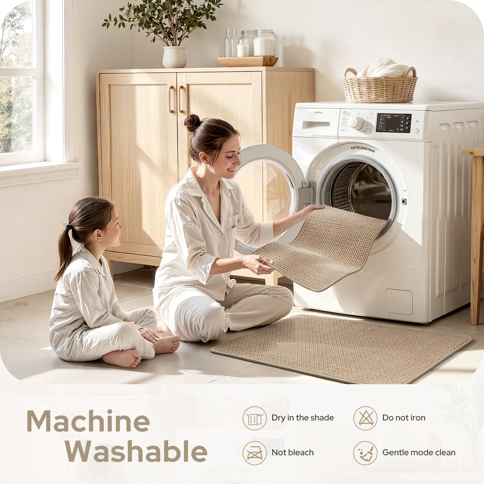 versatile use bathroom rug set for multiple rooms