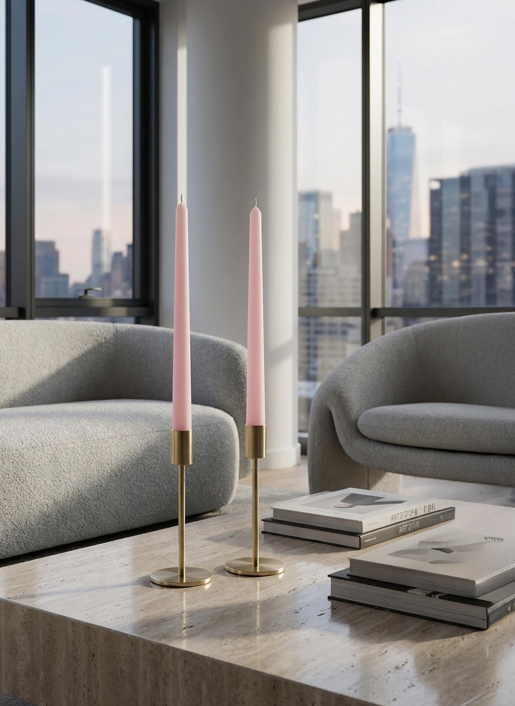 Taper candles with 7-8 hour burn time Homeology