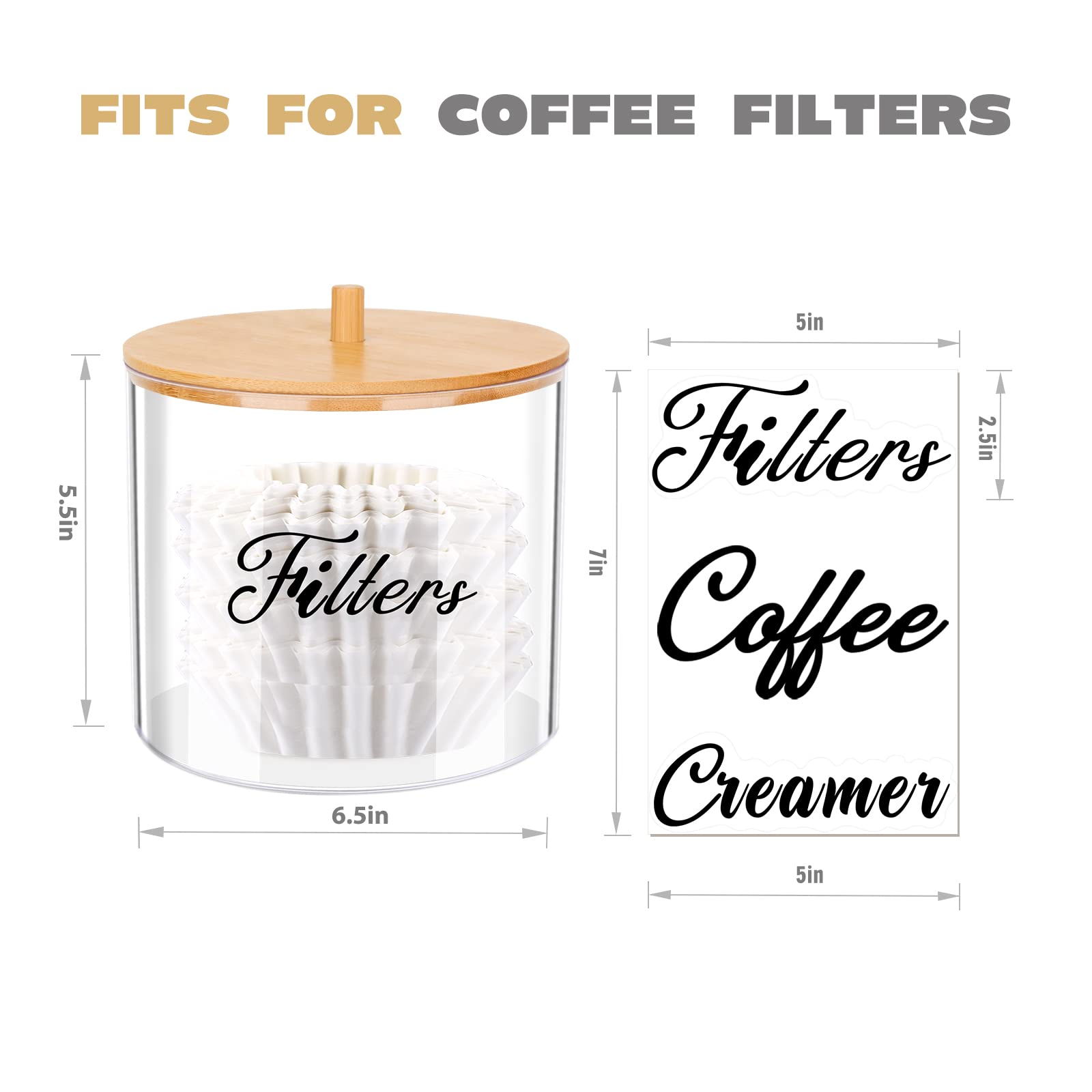80-ounce capacity pod organizer for coffee bar
