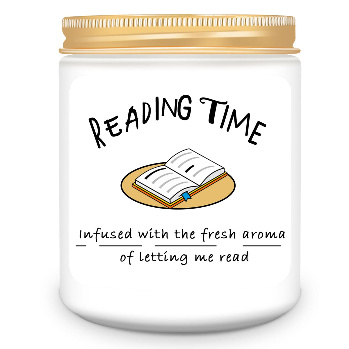 Homsolver book lover candle product image