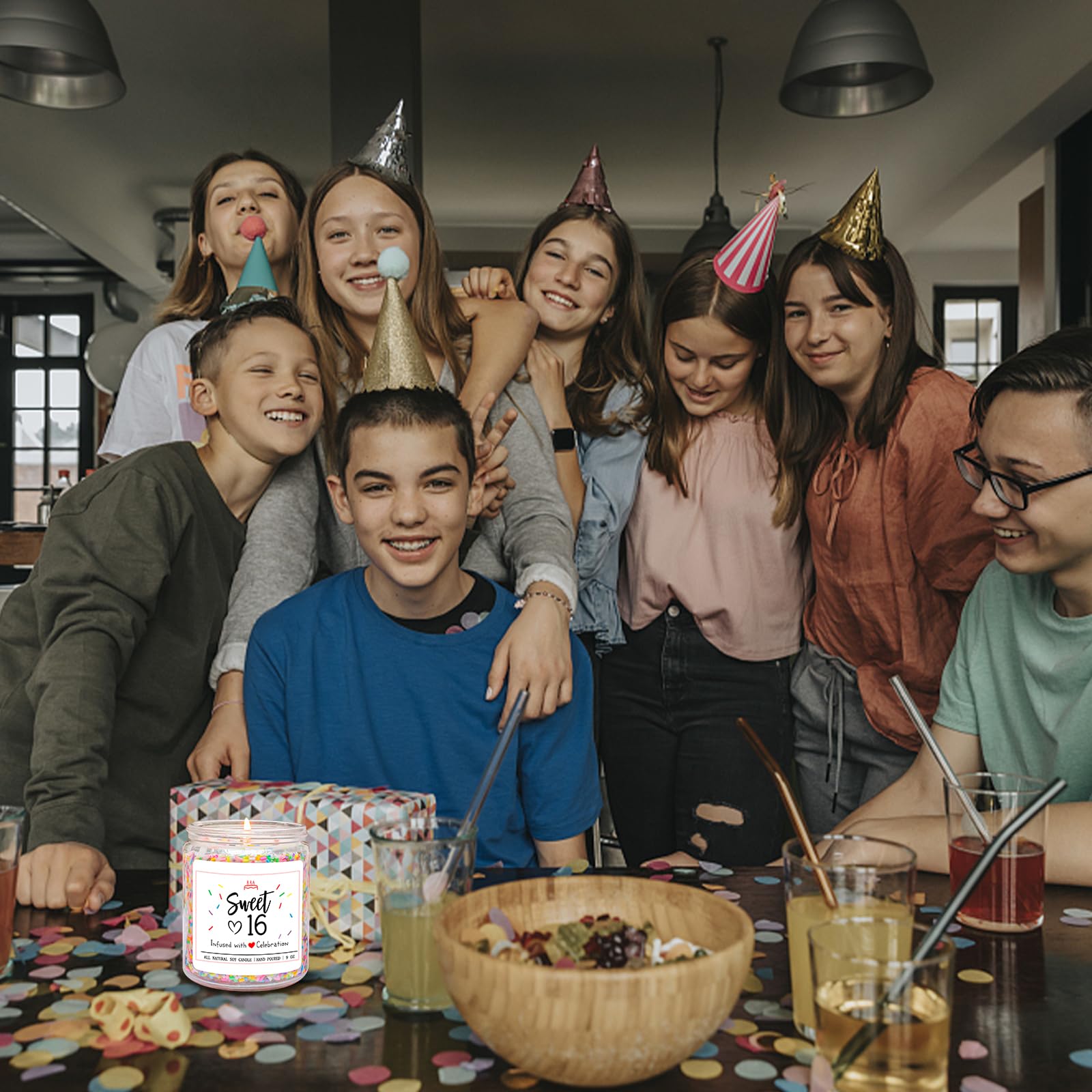 Birthday candle gift for daughters sisters friends Homsolver