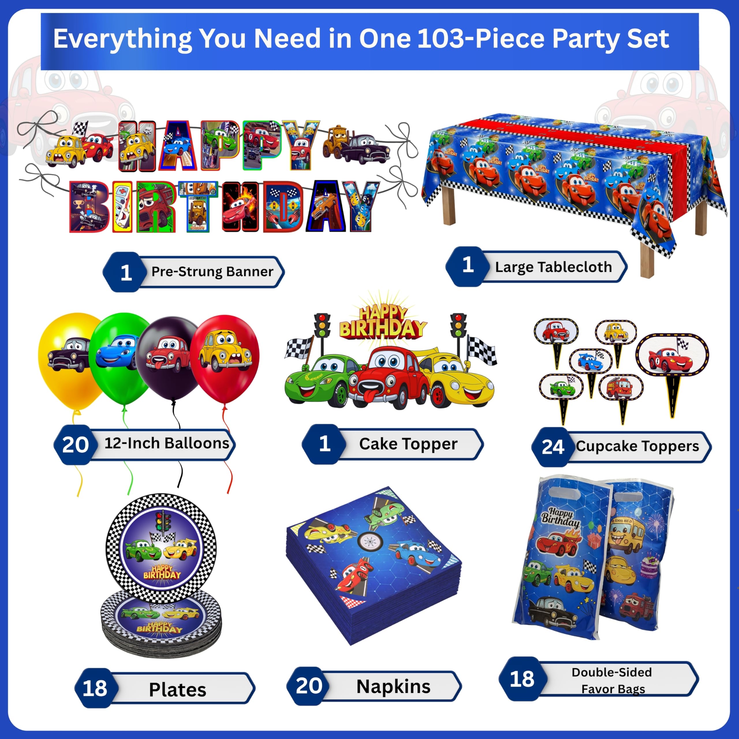 balloons for HOMYPOWER race car party