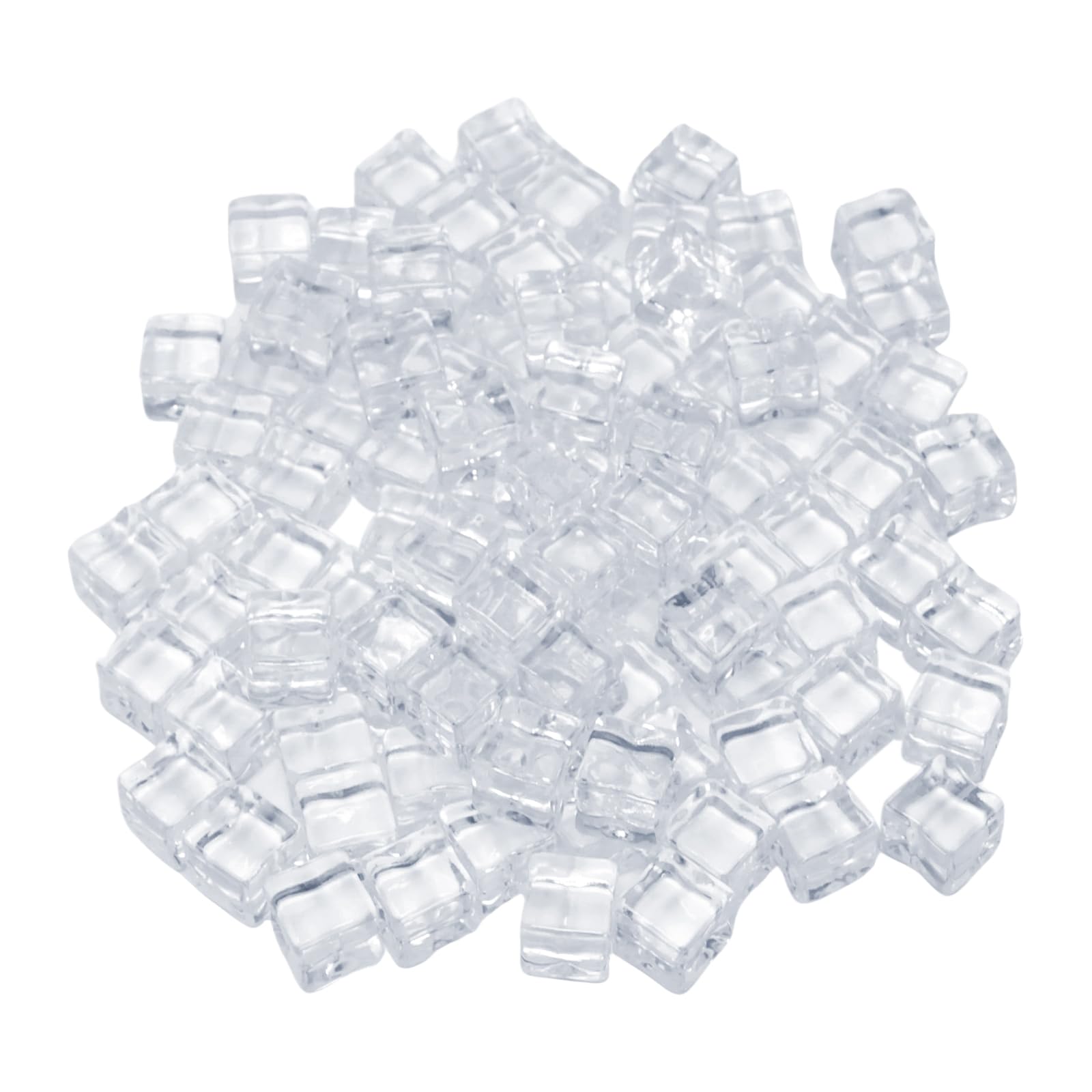 Honbay 100PCS 12mm lifelike acrylic ice cubes