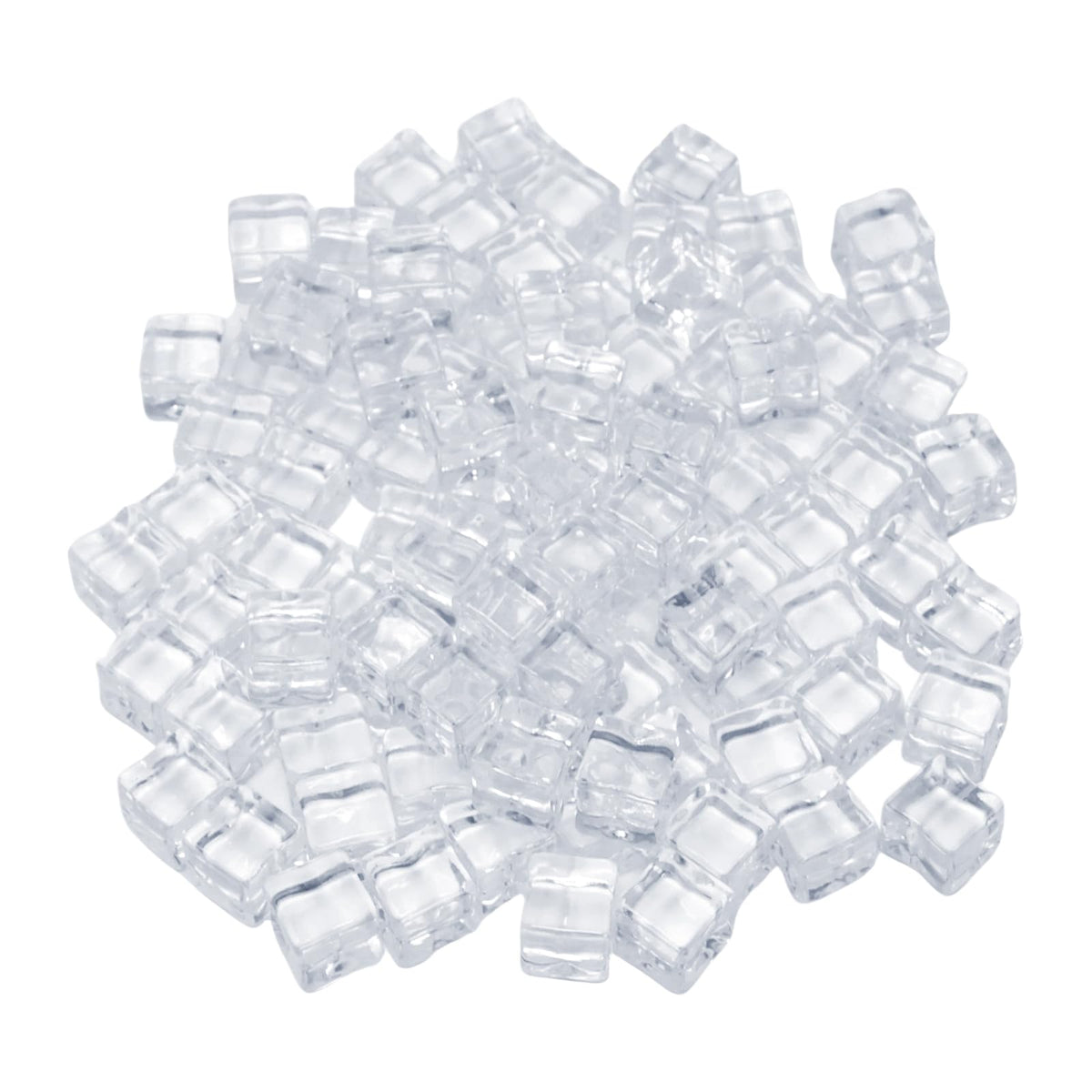 Honbay 100PCS 12mm lifelike acrylic ice cubes