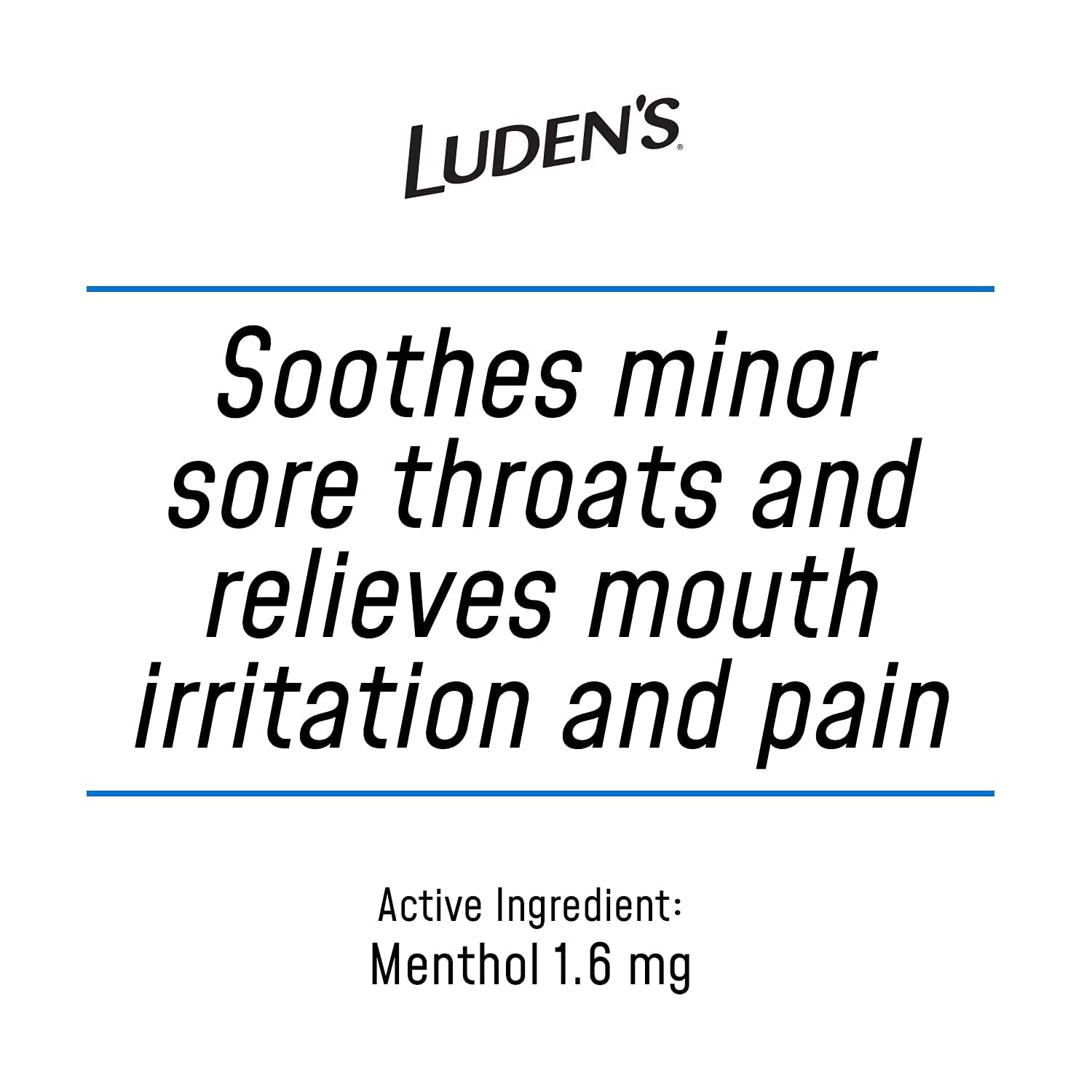 Luden's throat drops honey licorice 30 lozenges per pack