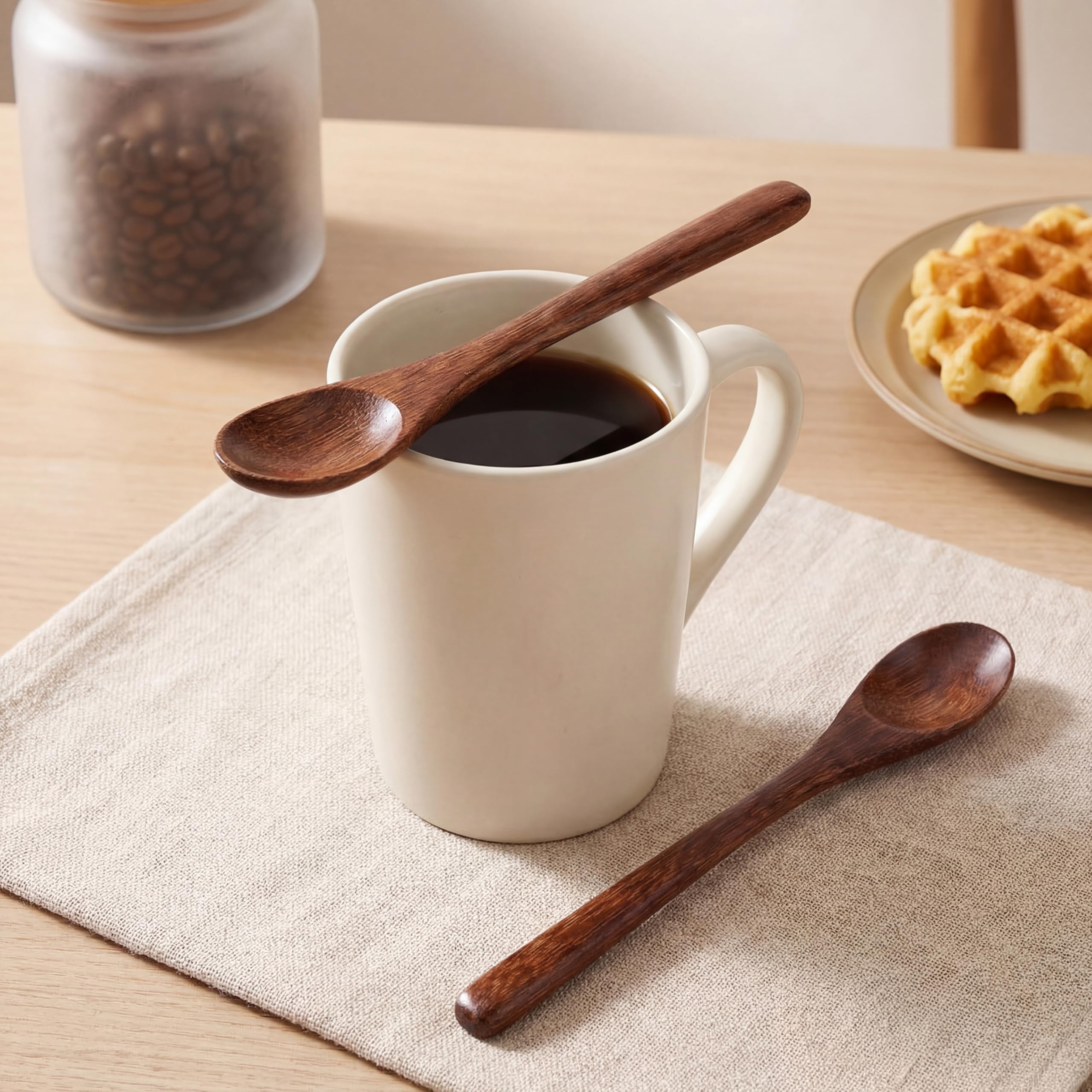 Durable premium wooden spoons with smooth finish