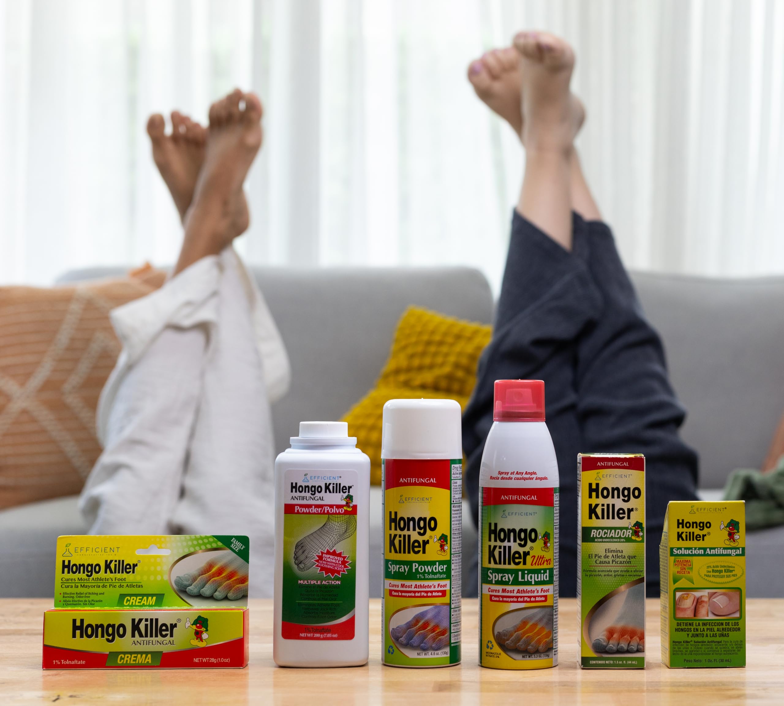 Athlete's foot relief spray by Hongo Killer