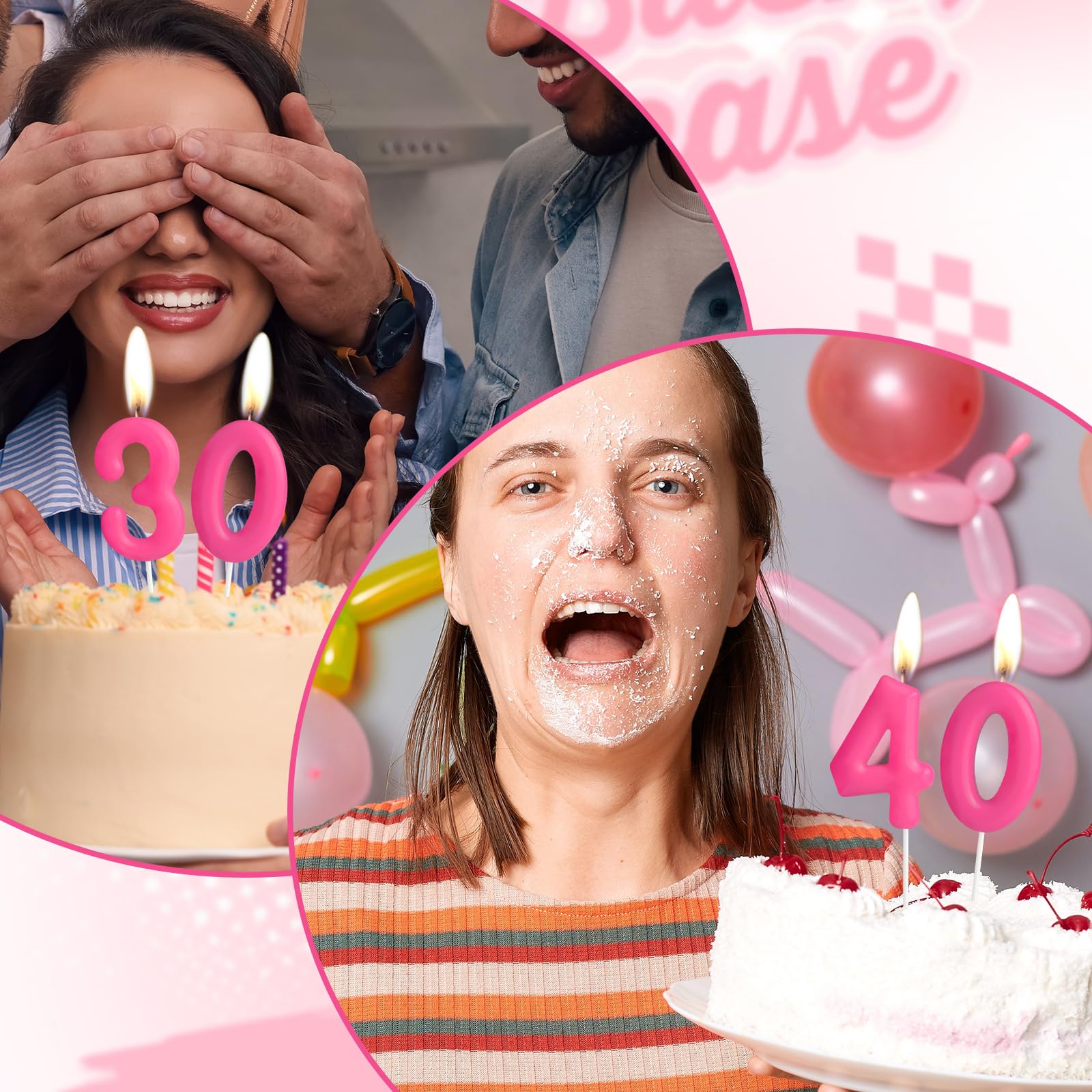 Baby theme birthday cake candle by Hongplus