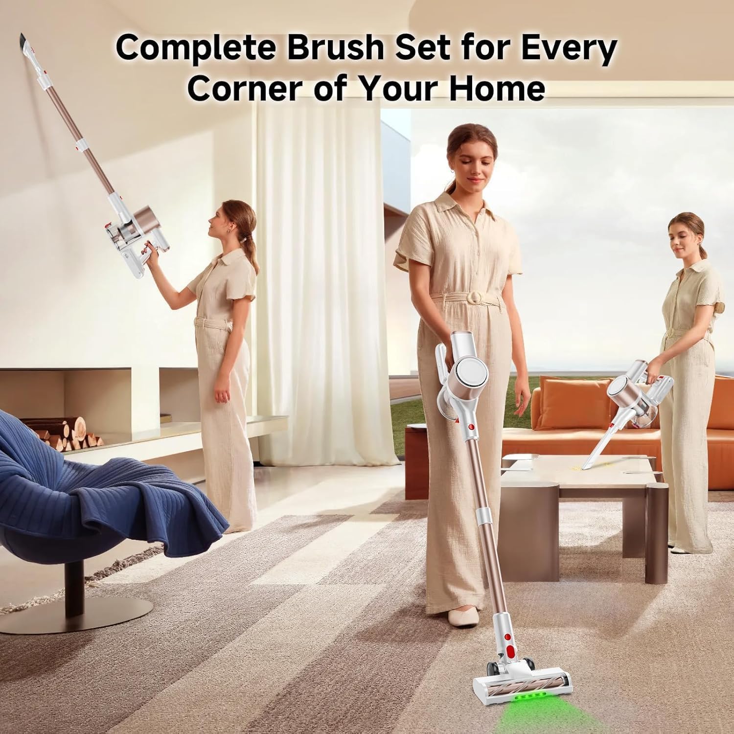Brushless motor mechanism inside Honki cordless vacuum cleaner