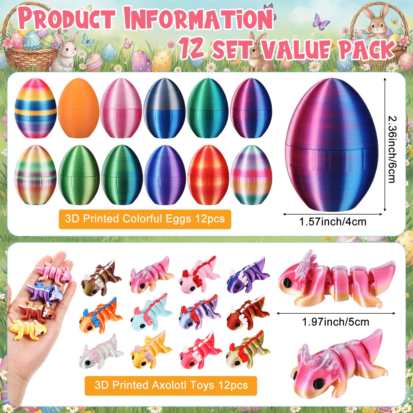 Axolotl inside dragon egg from Honoson set