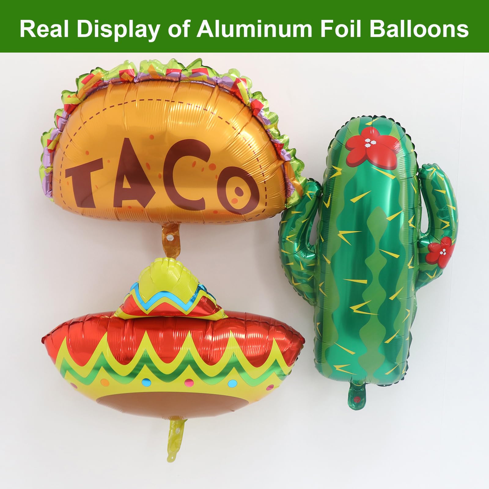 Balloon garland kit with ribbon and glue points included