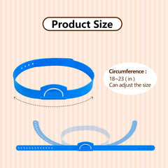 Adjustable headbands fit kids and adults
