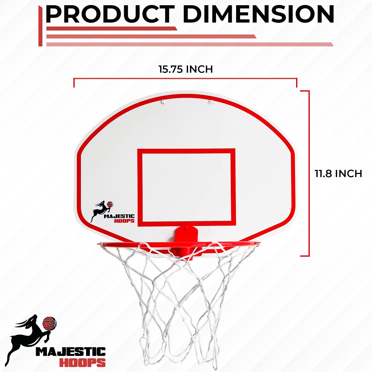 4 inch mini basketball included with hoop