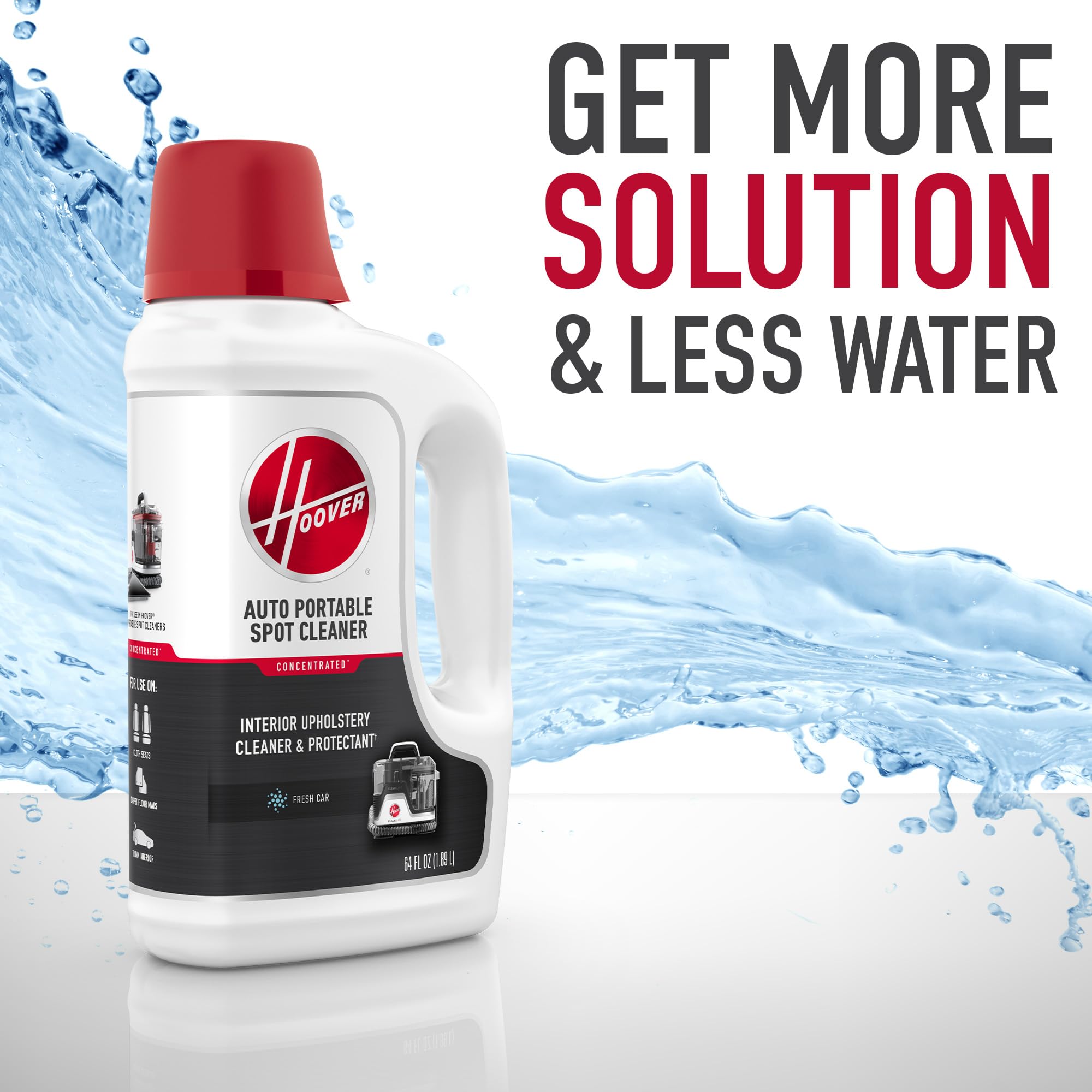 Fresh car scent interior cleaner for car detailing Hoover