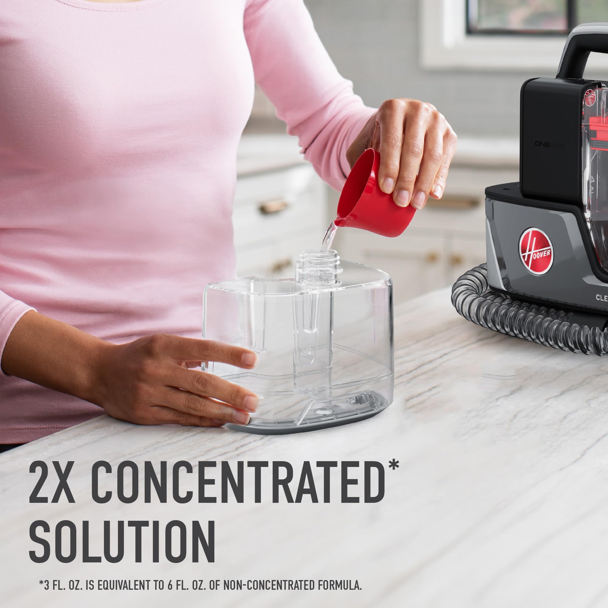 Packaging variation for Hoover Auto Portable Spot Cleaner Solution