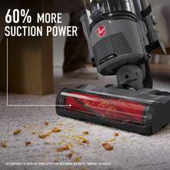 Bagless upright design of Hoover WindTunnel Swivel Pet Vacuum