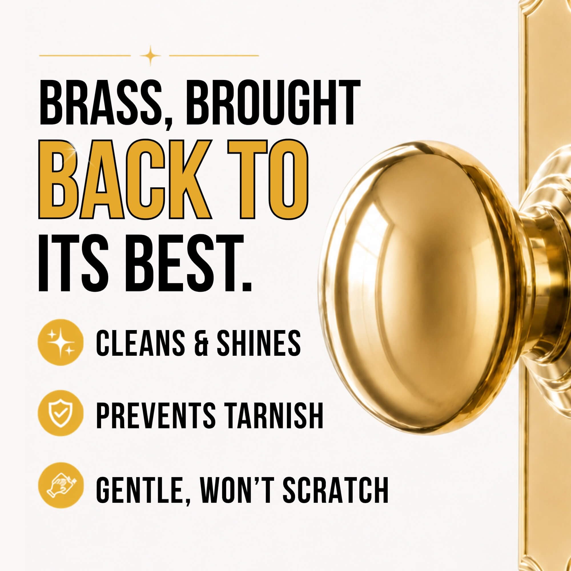 Brass cleaner and copper cleaner for home decor
