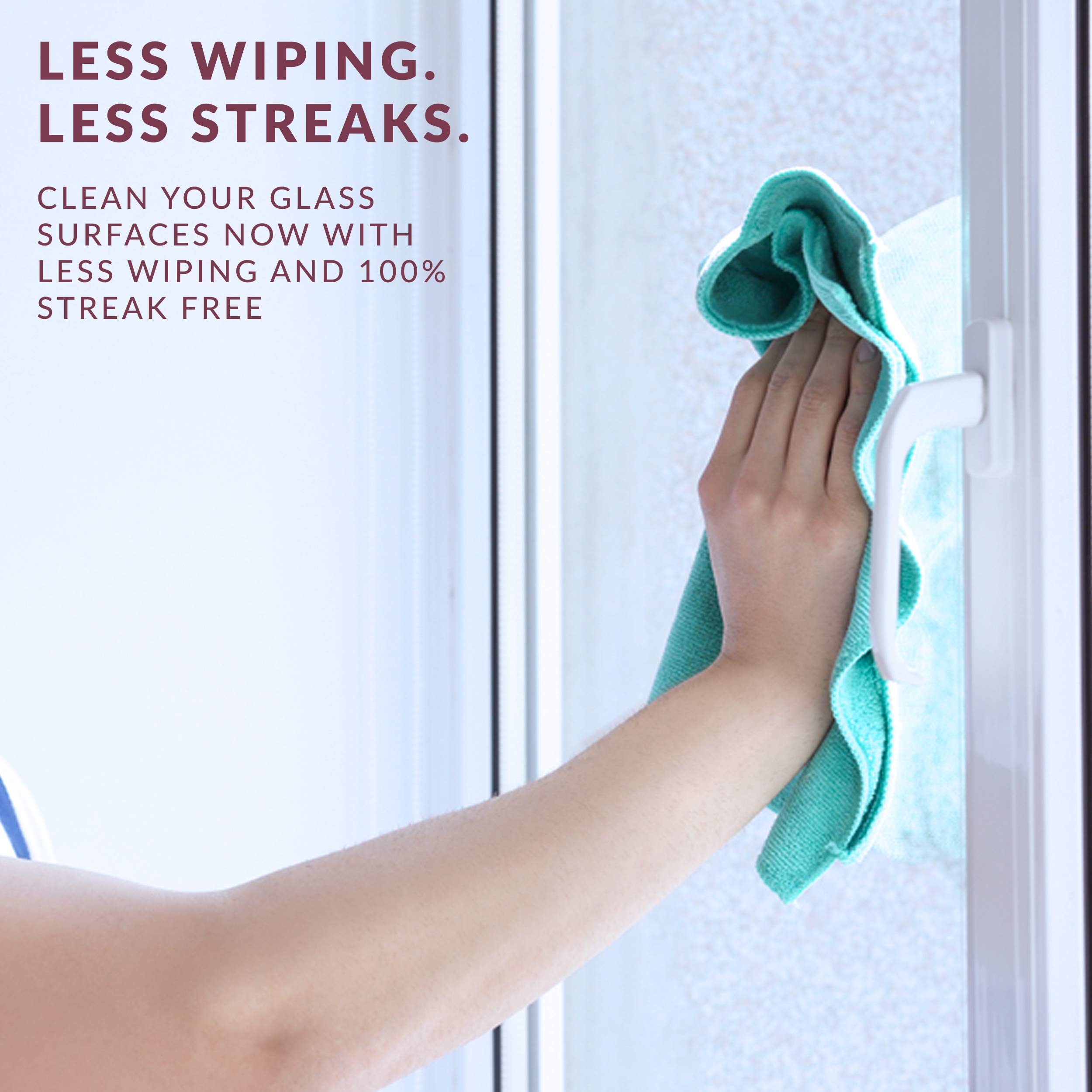 Device screen cleaning using HOPE'S glass cleaner with cloth