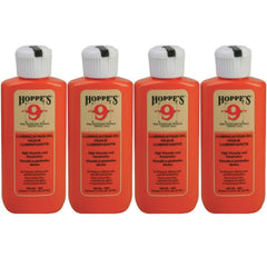 HOPPE’S No. 9 Lubricating Oil 4-pack 2.25 oz bottles for firearms