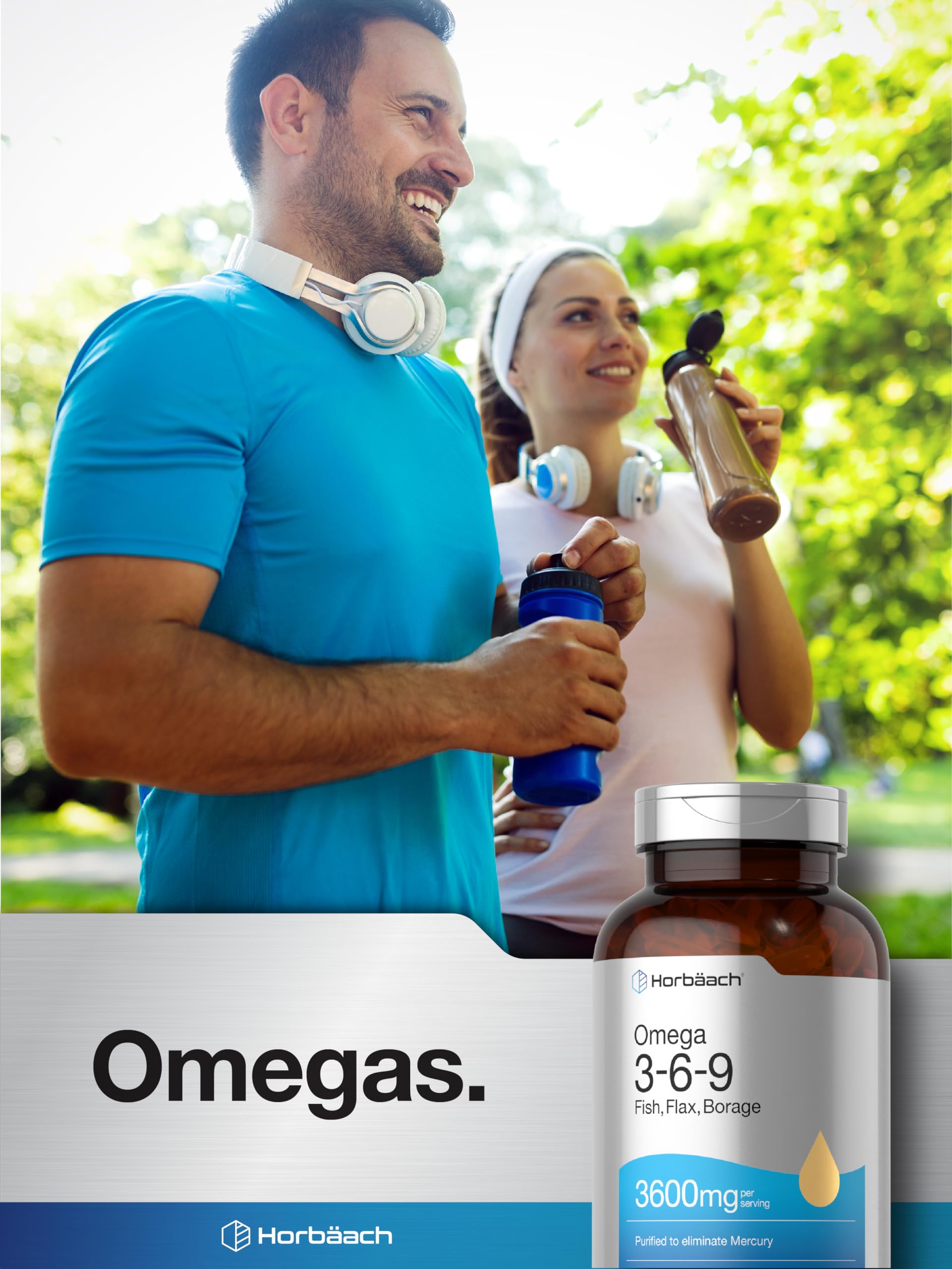purity and potency horbaach omega supplement softgels