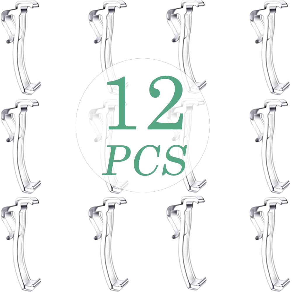 Replacement valance clips for damaged or yellowed clips