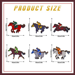 6pcs Derby Decorations table centerpieces ready to use