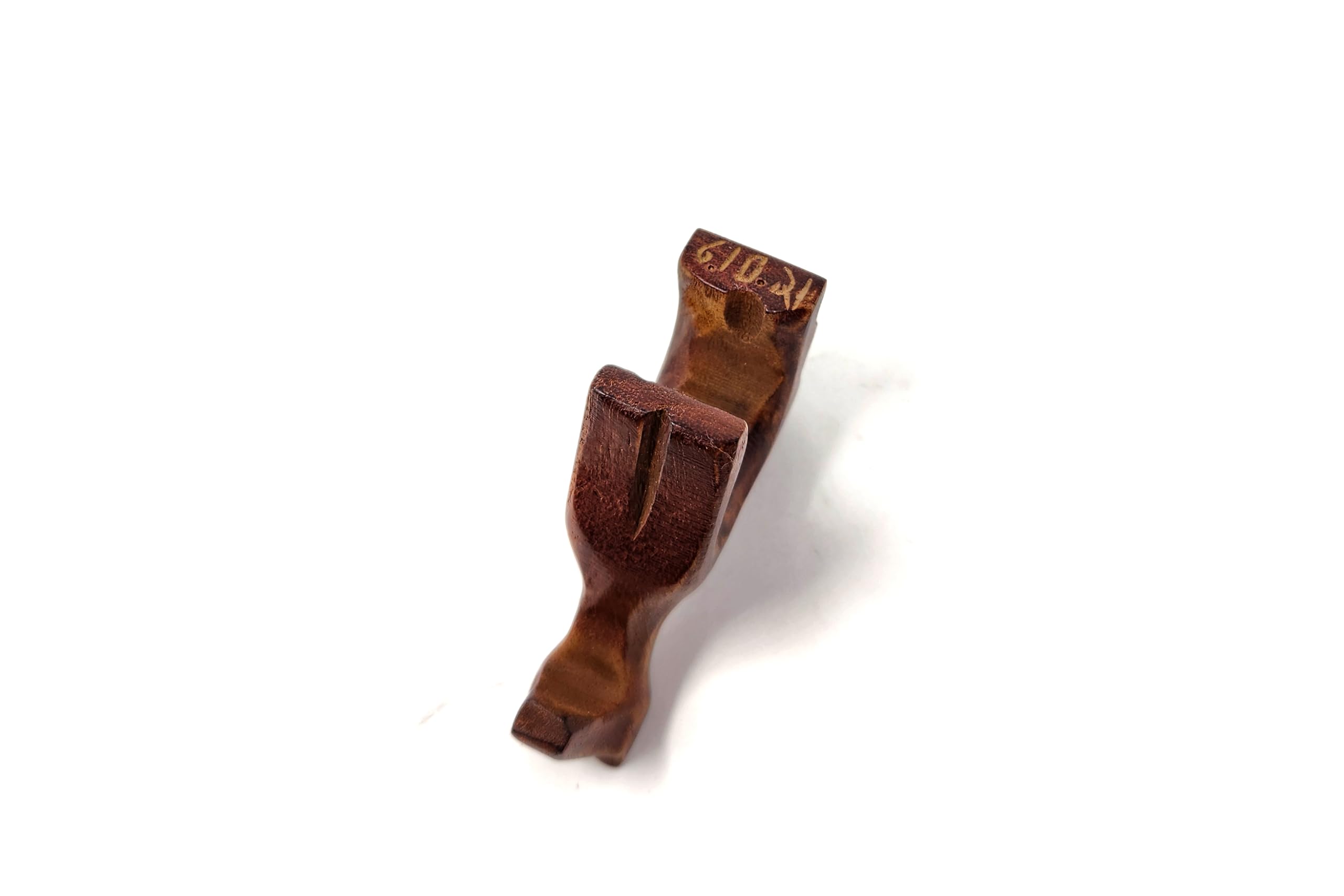 Stained and sealed wooden horse carving Blade Runner 2049