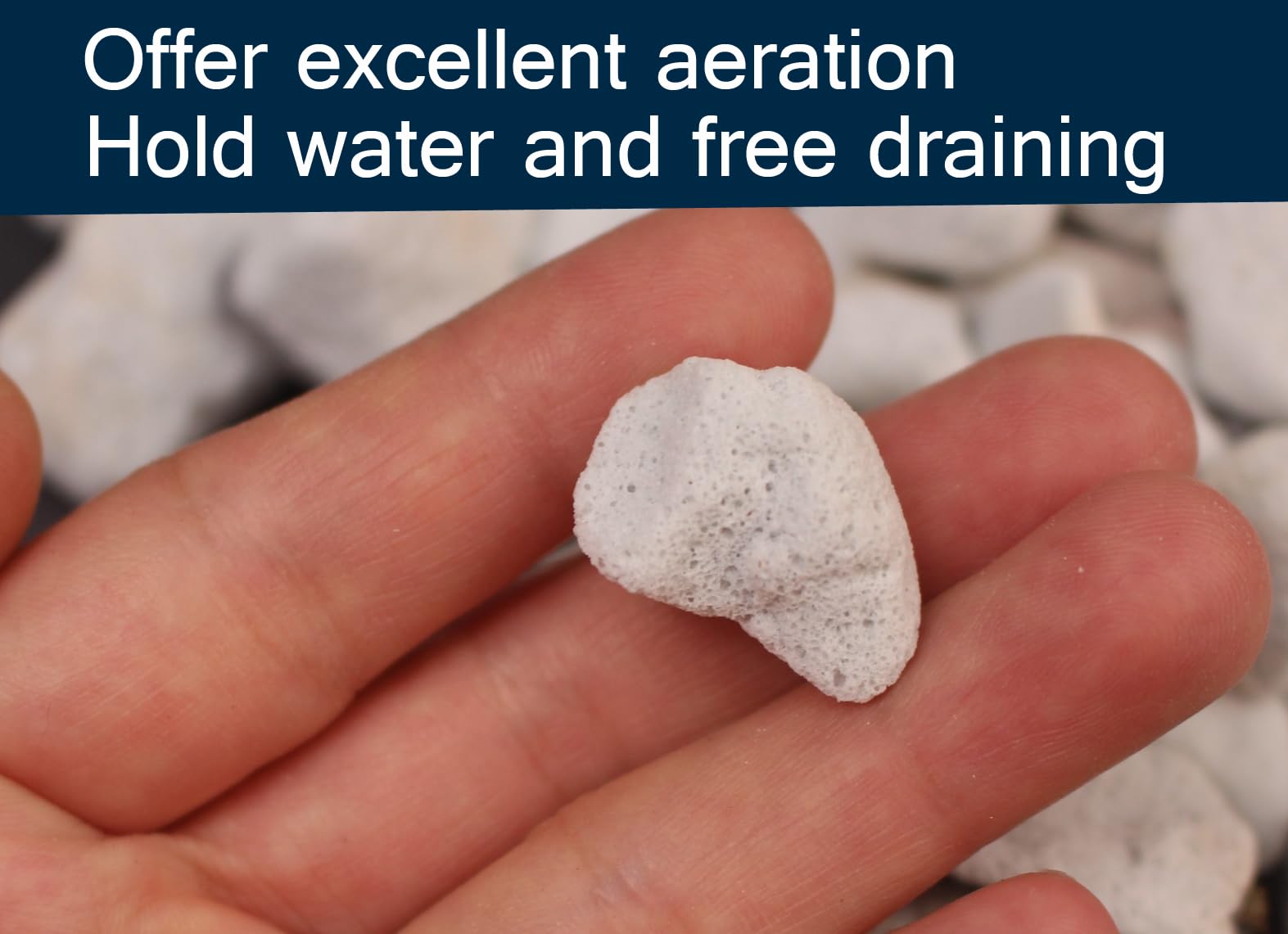 horticultural perlite for home garden use image