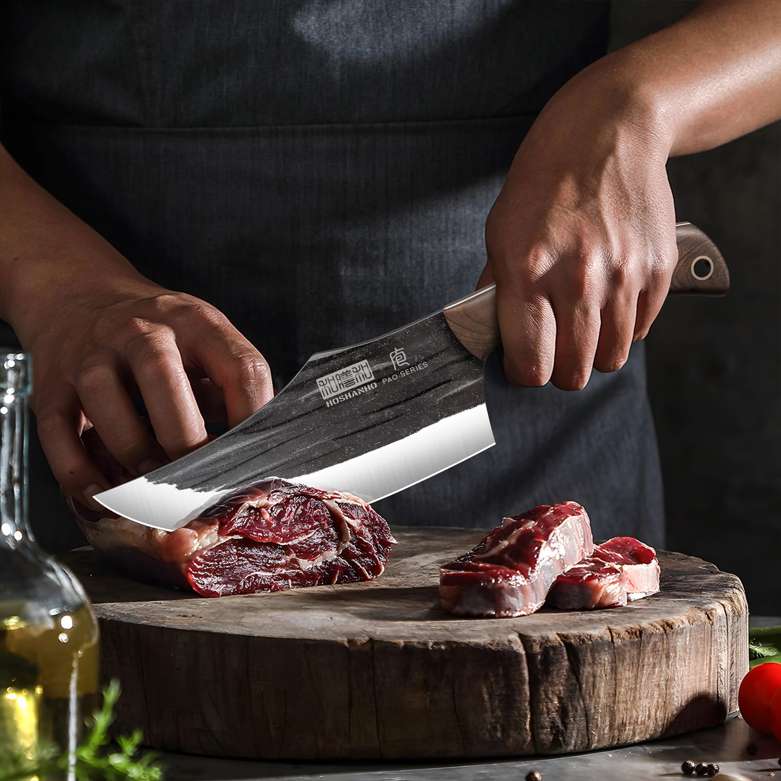 5.9 inch Viking knife included in HOSHANHO set
