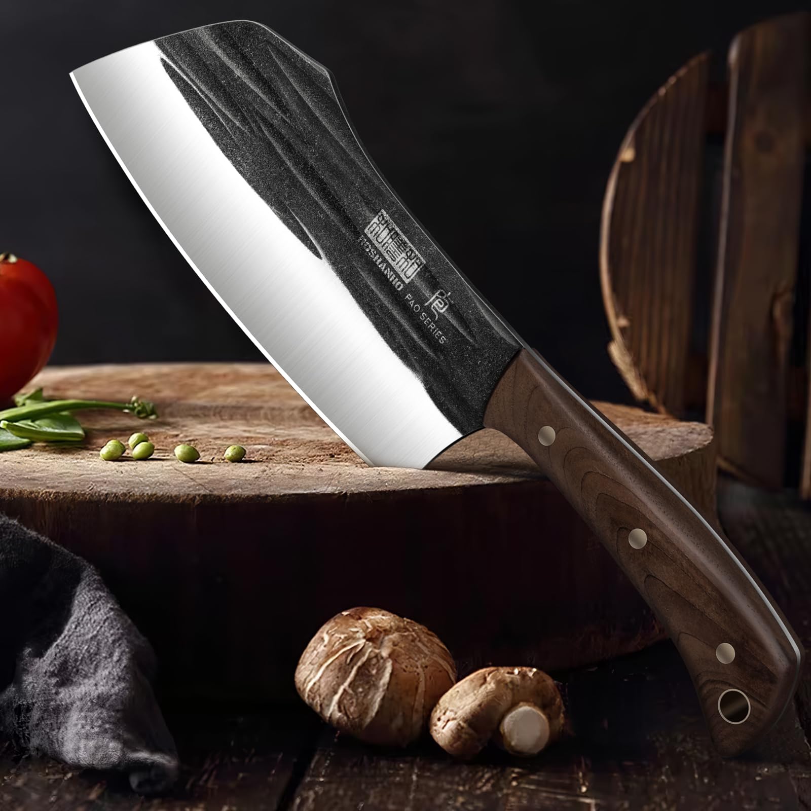 Gift box packaging for HOSHANHO 7 inch meat cleaver knife